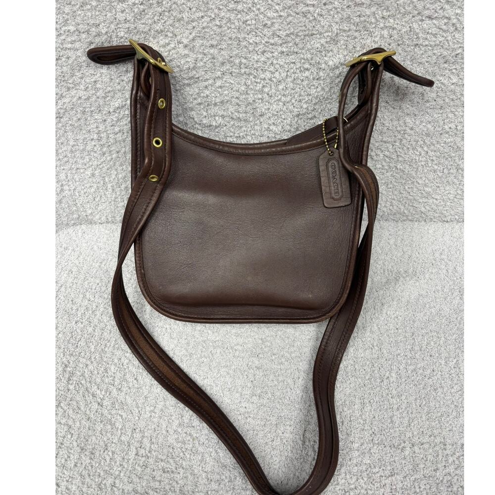 Vintage Coach Mahogany Brown Janice Legacy Purse 9950 #73364